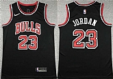 Men's Chicago Bulls #23 Michael Jordan Black Stitched Jersey,baseball caps,new era cap wholesale,wholesale hats